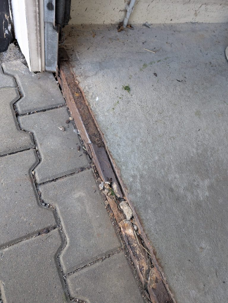 Garagenschwellensanierung